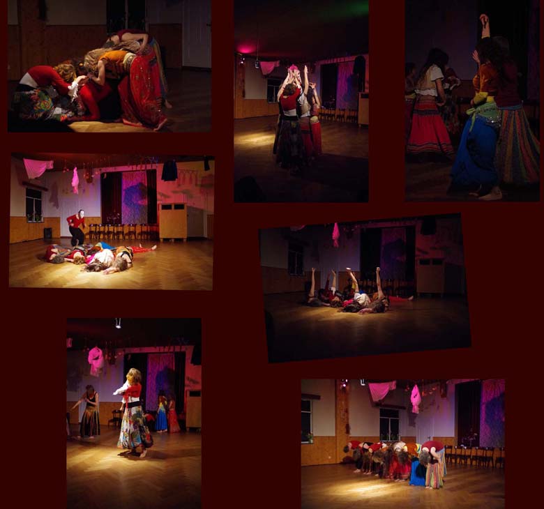 Bilder aus dem dritten Tanztheater 'Ich bin Mensch'